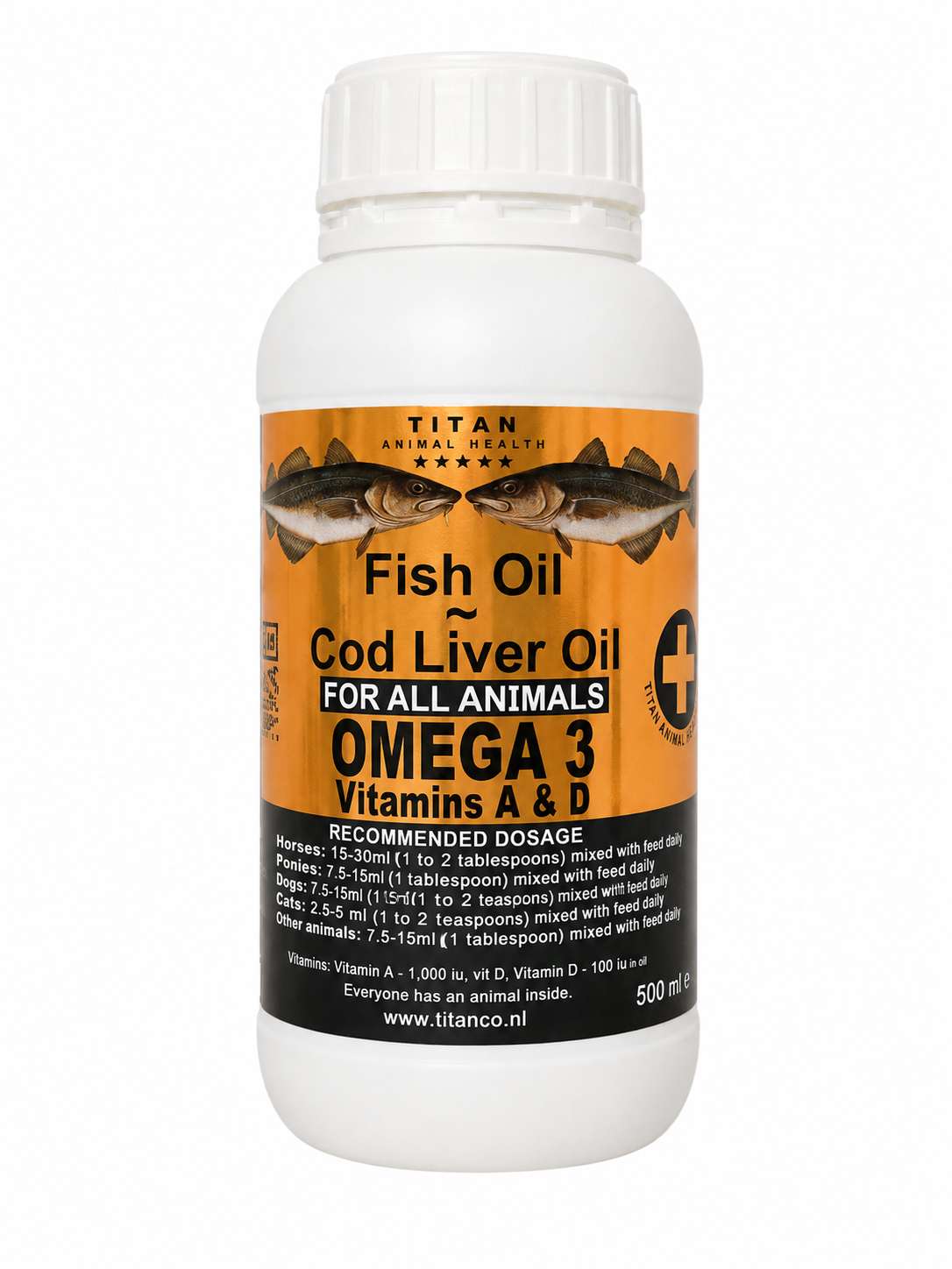 روغن ماهی مخصوص سگ و گربه (500ml )